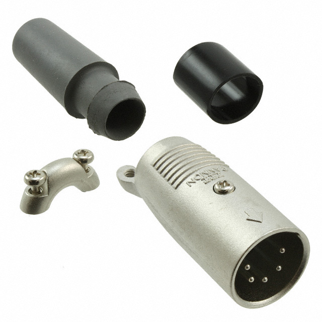 【XLR512C】CONN PLUG MALE XLR 5P SOLDER