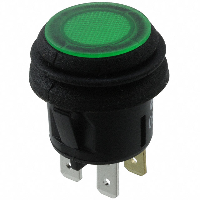 【GPB527D2B02BG1】SWITCH PUSHBUTTON SPST 10A 125V