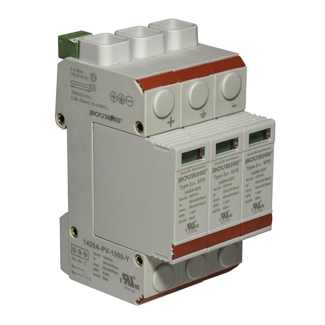 SPD TYPE 2/TYPE 4 1.34KV MCOV【1420A-PV-1200-Y】