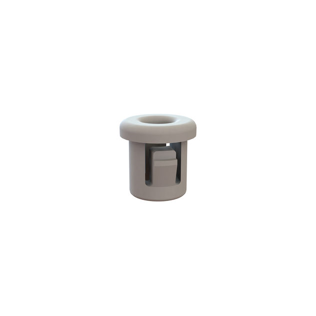 【22MP02502W】BUSHING 0.125" NYLON WHITE