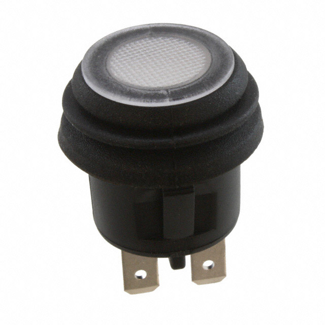 【GPB527D202BW】SWITCH PUSHBUTTON SPST 10A 125V