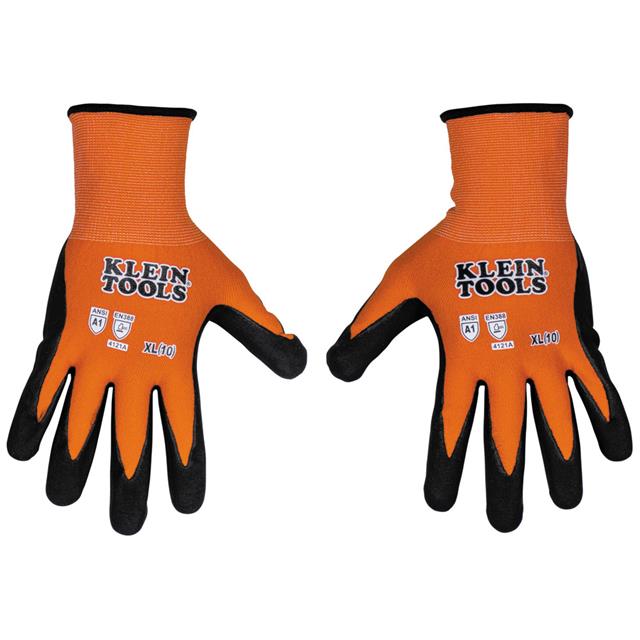 CUT 1 KNIT DIP GLOVE XL 2 PK【60582】