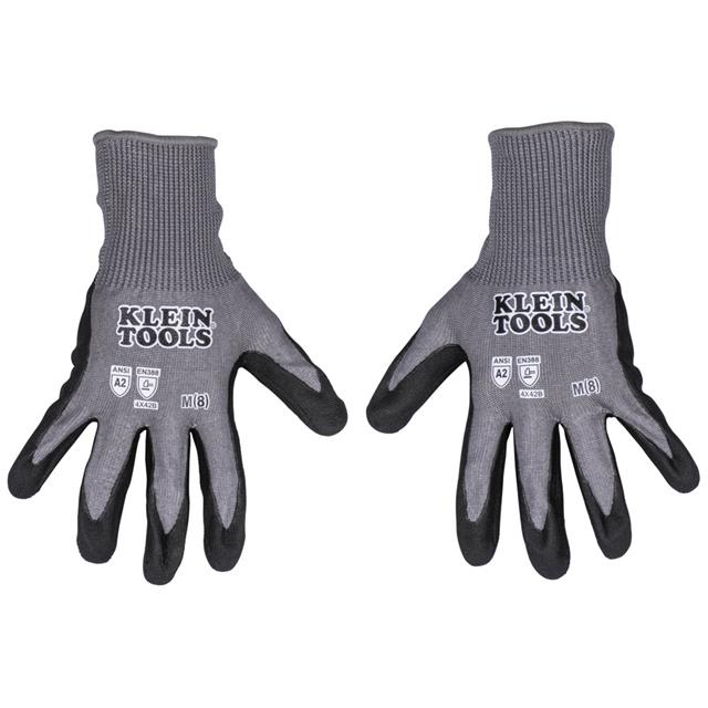 CUT 2 KNIT DIP GLOVE M  2 PK【60584】