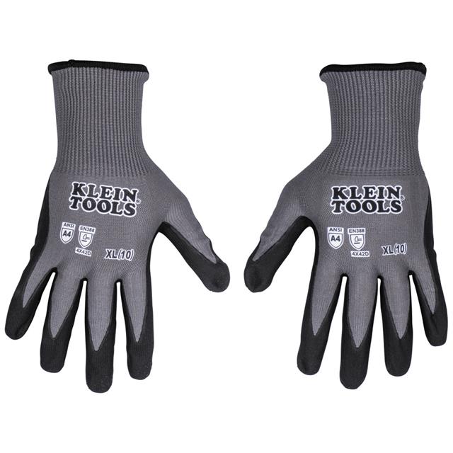 CUT 4 KNIT DIP GLOVE XL 2 PK【60590】