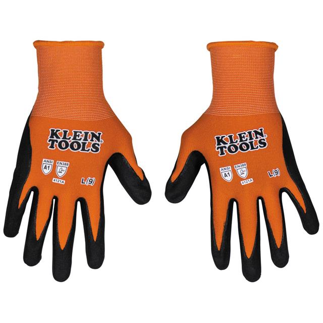 CUT 1 KNIT DIP GLOVE L 2 PK【60581】