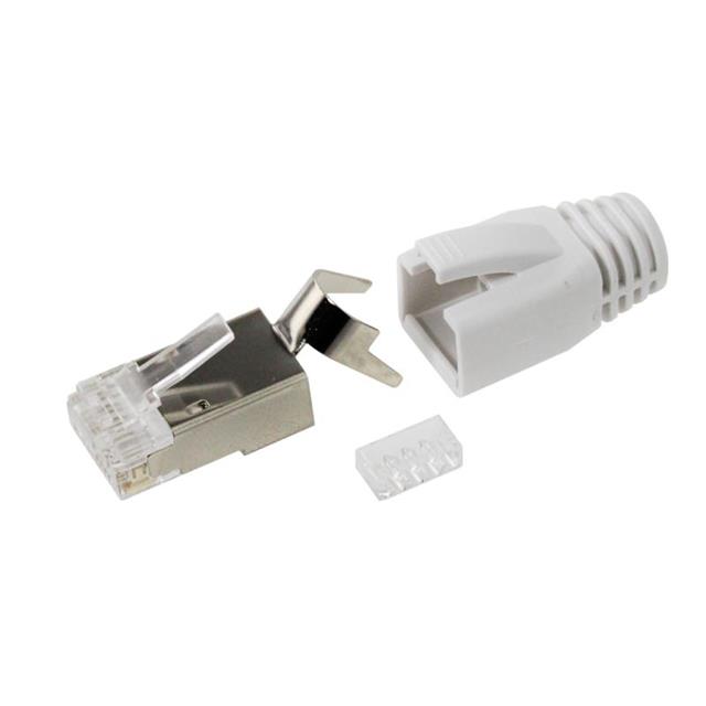 【A-MJP-8-EG-LIB-S3】MODULAR, RJ45-PLUG, 8PIN