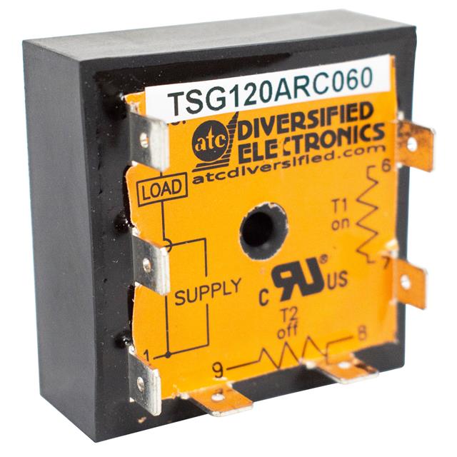 【TSG-120-ARC-600】RELAY TIME DELAY 600SEC 1A 120V