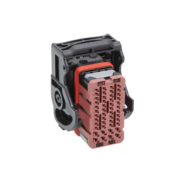 CONN RCPT HSG 48POS 4ROW BRN【0643203319】