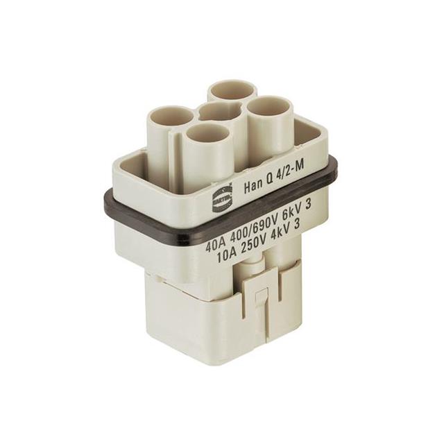 【09120063041】INSERT MALE 4+2POS+1GND CRIMP