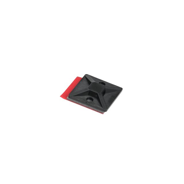 【151-01630】CABLE TIE HLDR QUAD ADHESIVE BLK