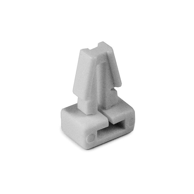 CABLE TIE HLDR SNGL PUSH MNT WHT【TM1SF10C2】