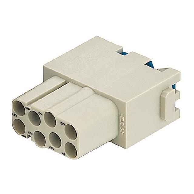 MODULE FEMALE 8POS PUSH IN LOCK【09140082733】