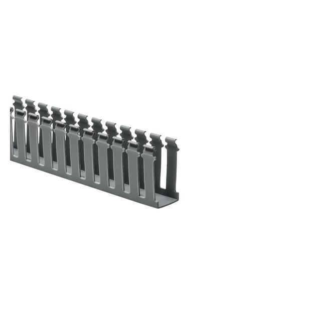 WIRE DUCT SLOTTED SCREW 6' GRAY【181-15304】