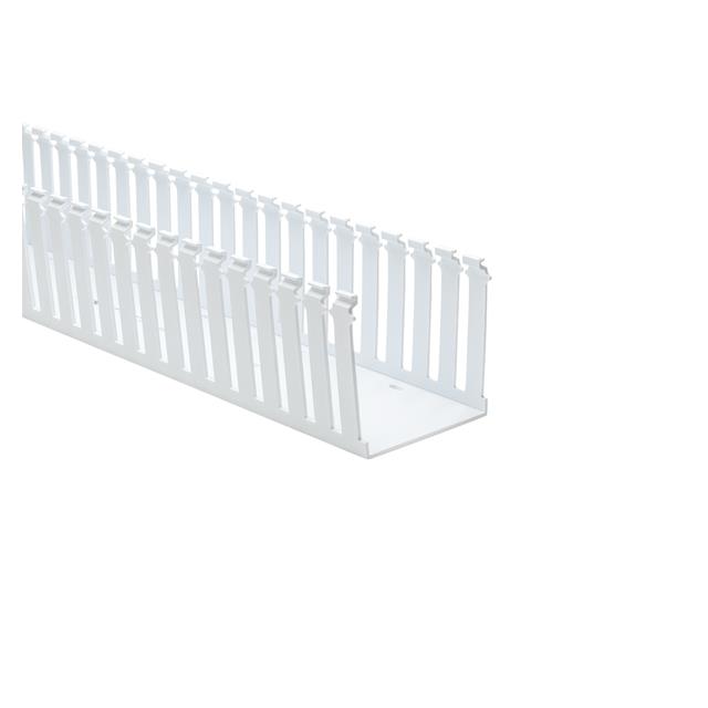 WIRE DUCT SLOTTED SCREW 6' WHITE【181-44031】