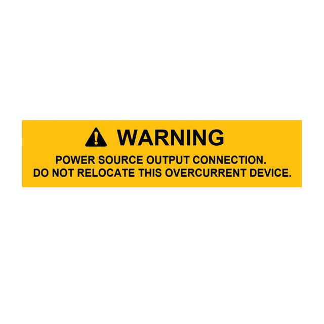 SOLAR LABEL, 2017 CODE, POWER SO【596-00880】