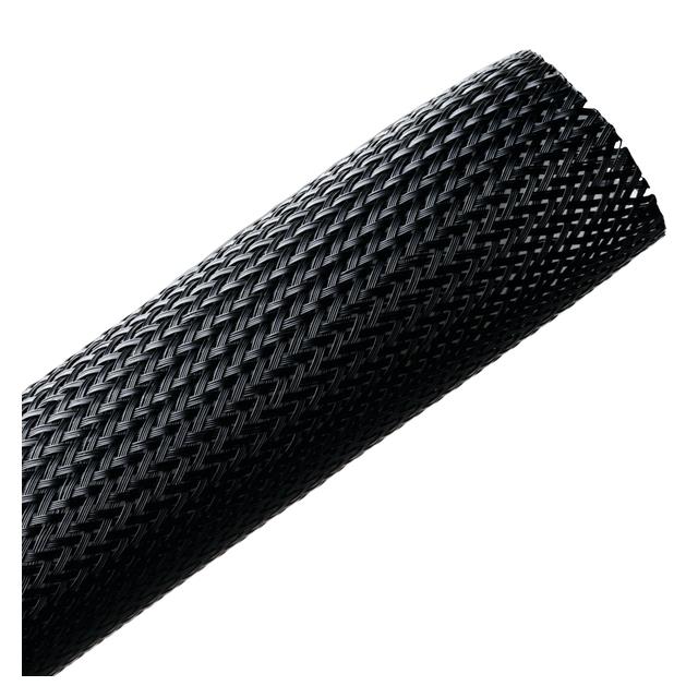 EXPAND SLEEVE 1.5" X 50' BLACK【170-03016】