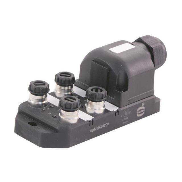 HARTING M12 SENSOR ACTUATOR BOX,【090700002200】