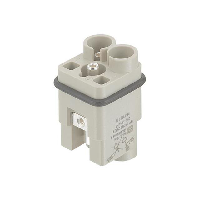 【09120022653】INSERT MALE 2POS SCREW