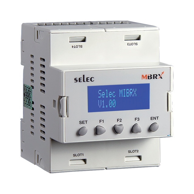 MIBRX 4M PS - 4 SLOTS, 5DI (INCL【MIBRX-4M-1-1-1-24VDC】