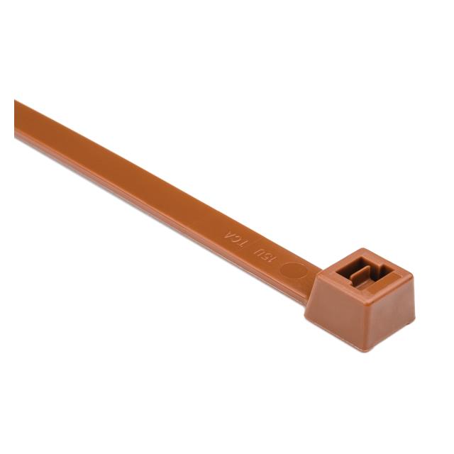 CBL TIE LOCKING BRN 175LB 1.280'【111-00966】