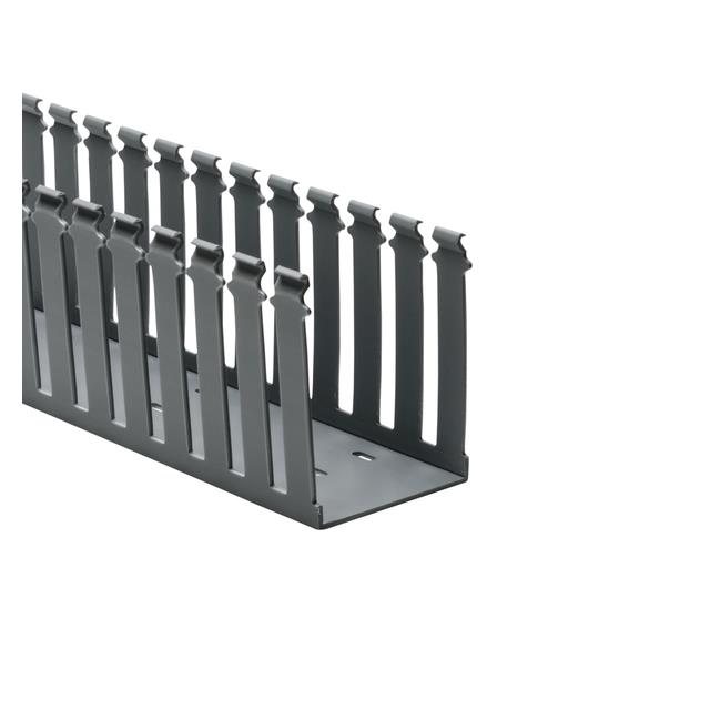 WIRE DUCT SLOTTED SCREW 6' GRAY【181-34004】