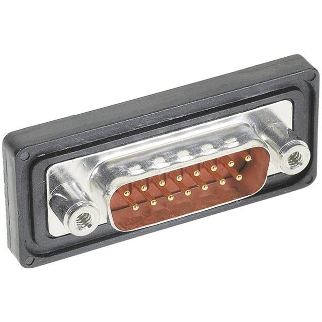 CONN D-SUB PLUG 15POS PNL MNT【09677157615】