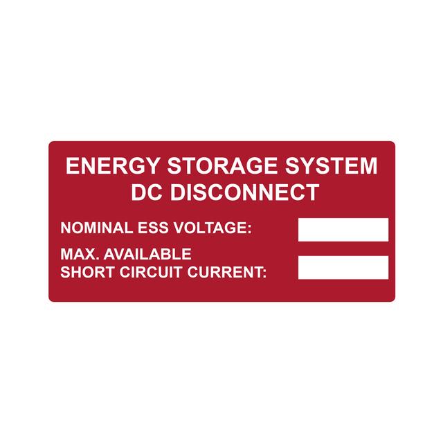 【596-00987】SOLAR LABEL, PRINTABLE, 2017 COD