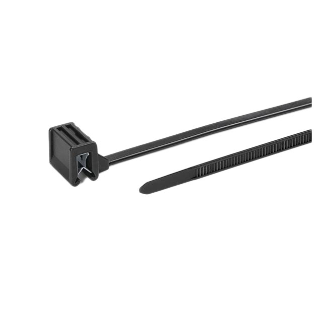 CBL TIE LOCKING BLACK 50LB 6.10"【126-00426】