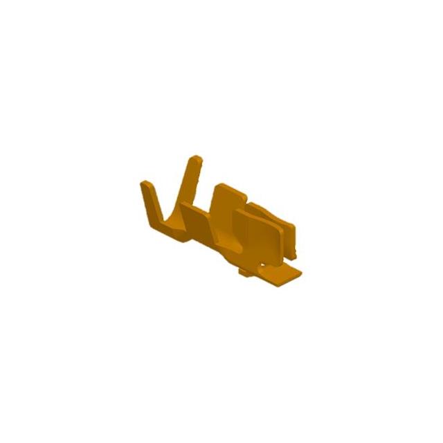【87214-WG】1.0MM WTB TERMINAL, GOLD FLASH