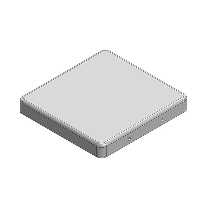 RF SHIELD 1.016X1.181" SNAP FIT【MS266-10C-NS】