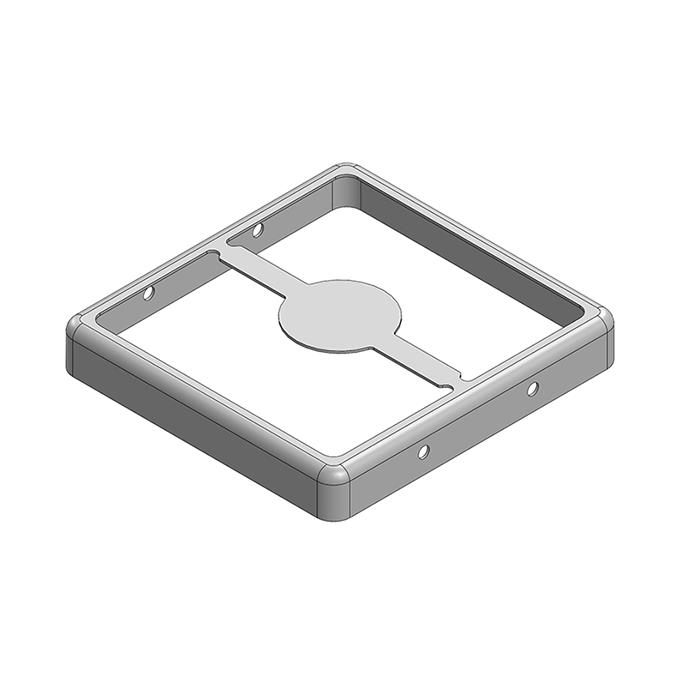 RF SHIELD 1.000" X 1.047" SOLDER【MS266-10F-NS】