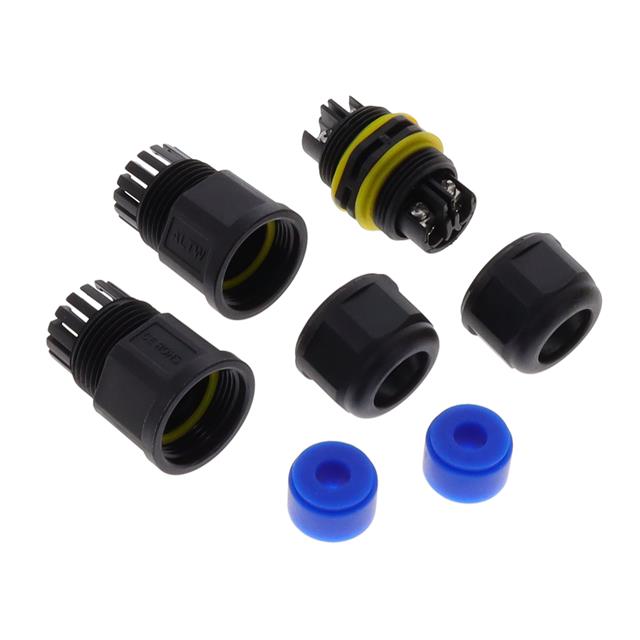 【SC-L-PG11-02-BL】FICX, PG11, 20A, 02 PINS, SCREW-