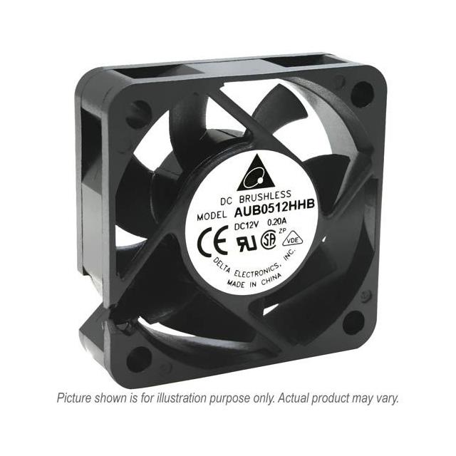 FAN AXIAL 50X15MM 12VDC WIRE【AUB0512LB】