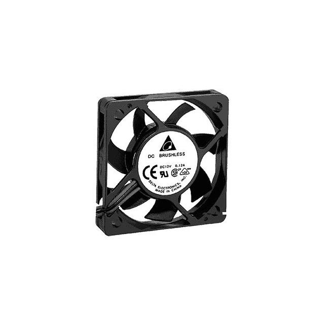 FAN AXIAL 50X10MM 12VDC WIRE【EFB0512LA-R00】