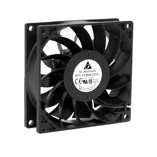 【FFB0912HH-F00】FAN AXIAL 92X25.4MM 12VDC WIRE