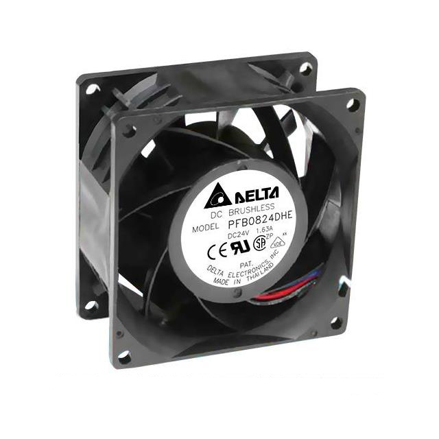 FAN AXIAL 80X38MM 24VDC WIRE【PFB0824UHE】