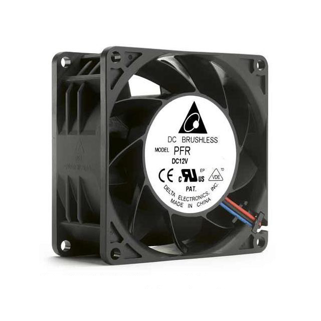 FAN AXIAL 60X38MM 12VDC WIRE【PFR0612XHE】