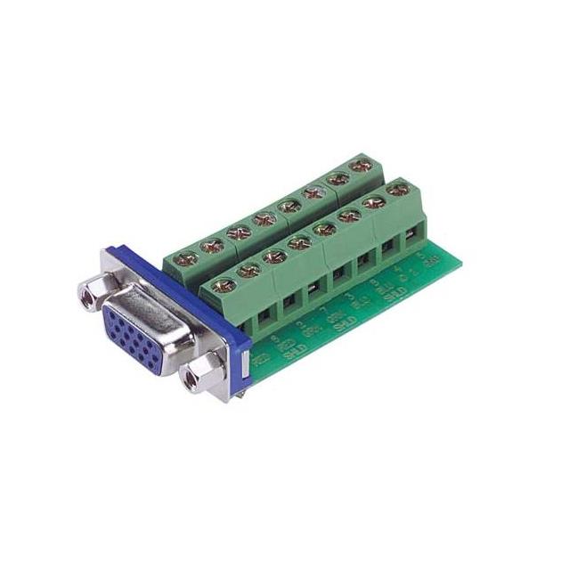 CONN D-SUB HD RCPT 15POS R/A【DGBH15FT】