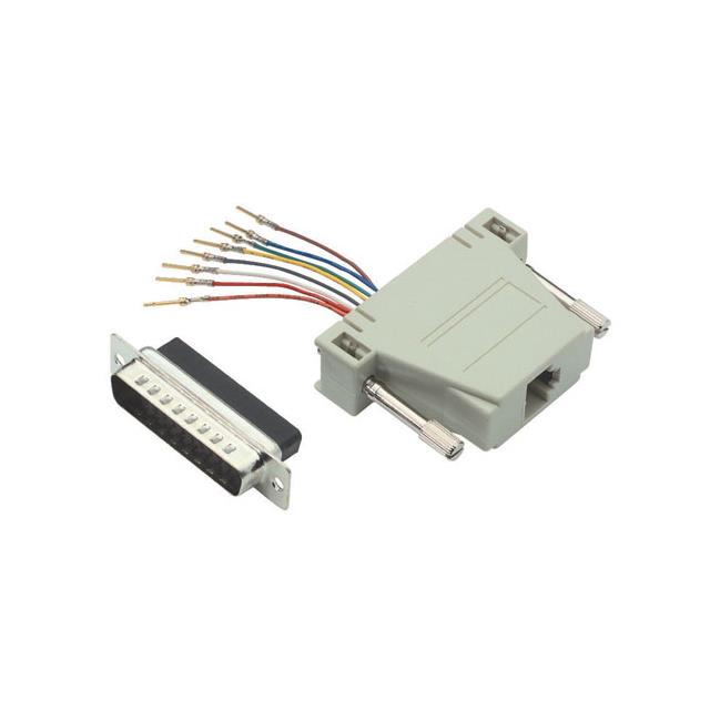 ADAPTOR KIT DB25M/RJ45 JACK【RA258M】