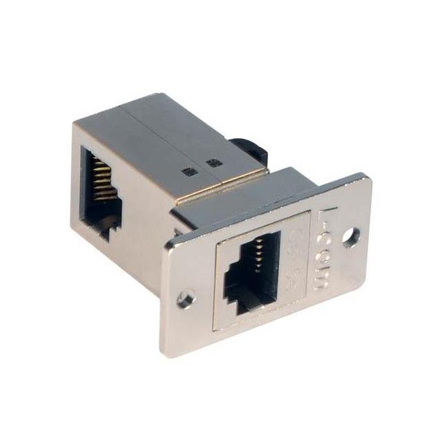 【ECF504-SR5E】SHLD PNL CPL RJ45 CAT5E RA KIT[バッグ]