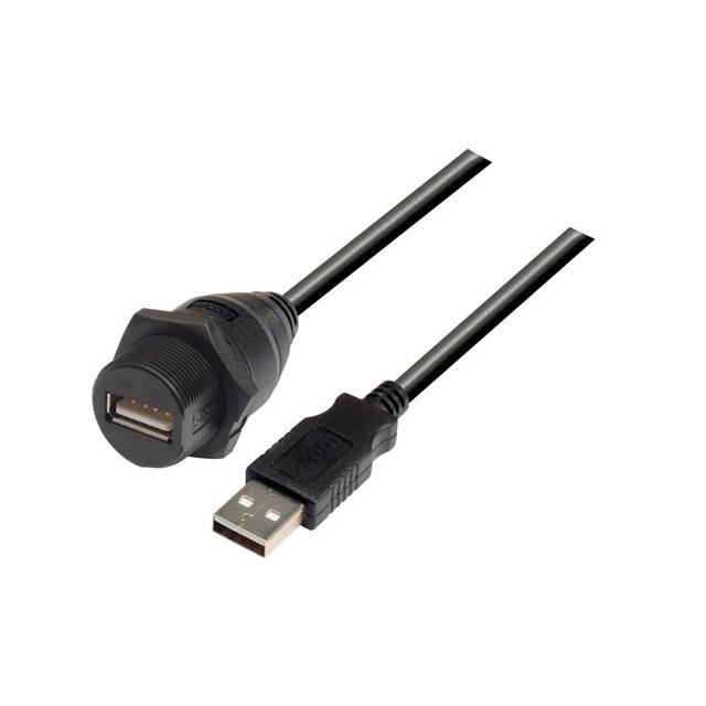 【WPUSBAX-3M】CBLWTR PRF USBA-F/A-M 3MTR
