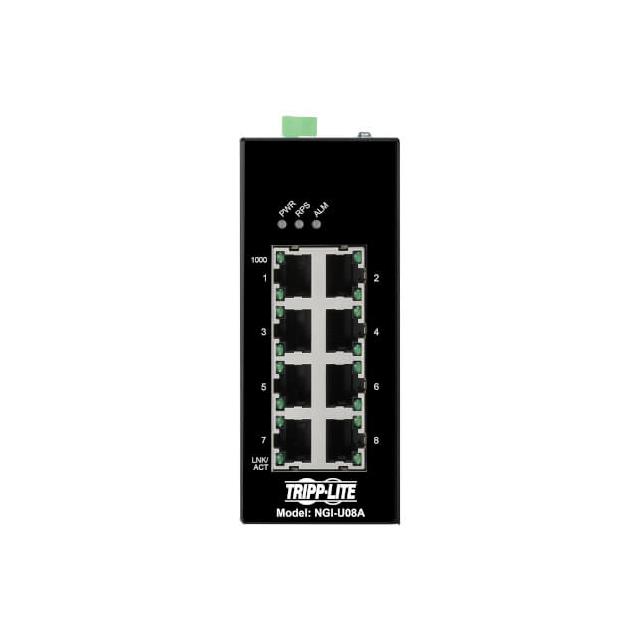 【NGI-U08A】INDUSTRIAL ETHERNET SWITCH 8-POR