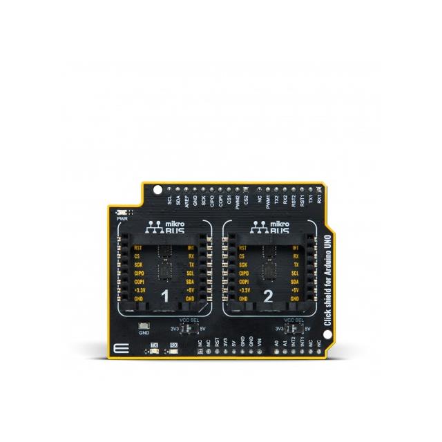 【MIKROE-5739】CLICK SHIELD FOR ARDUINO UNO