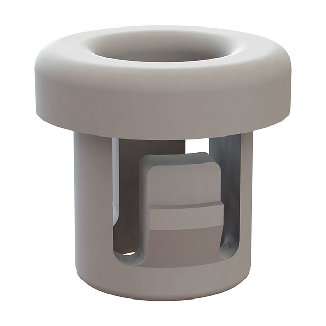 【22MP01010W】BUSHING 0.125" PA66 WHITE
