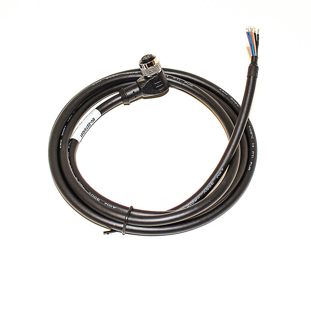 【BU-22731031】CBL 8POS PLUG RA TO WIRE 4.92'[バルク]