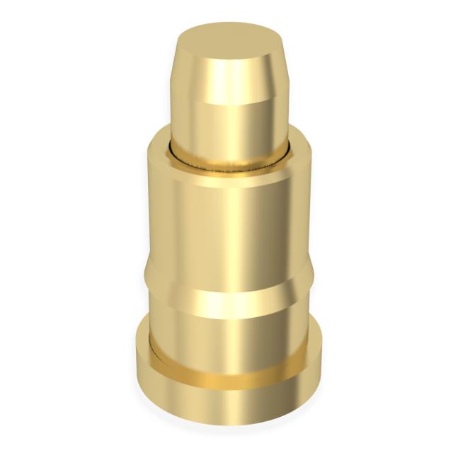 SMT SPRING-LOADED PIN WITH FLAT【2900-0-15-20-76-14-11-0】