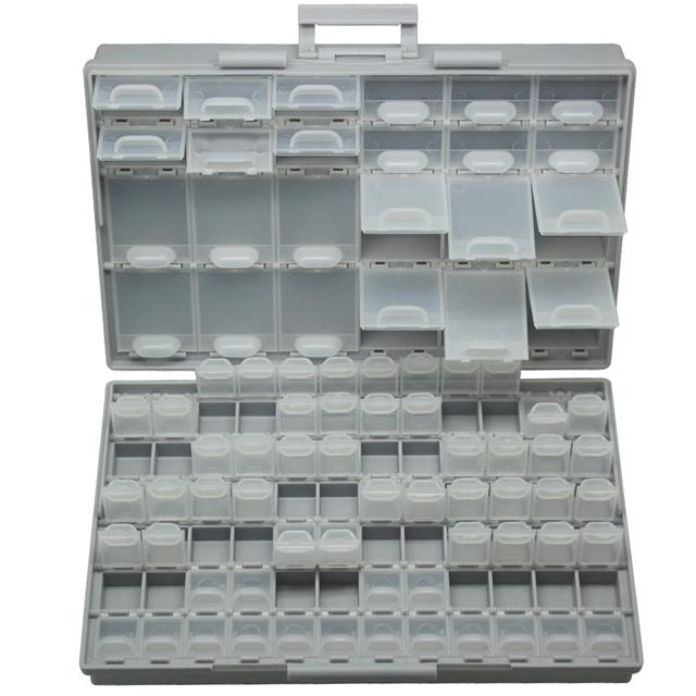 【BOX-ALL-96】BOX GRAY 8.7"L X 5.7"W