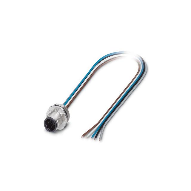 CIRC CBL 5POS RCPT TO WIRE 1.64'【1520013】