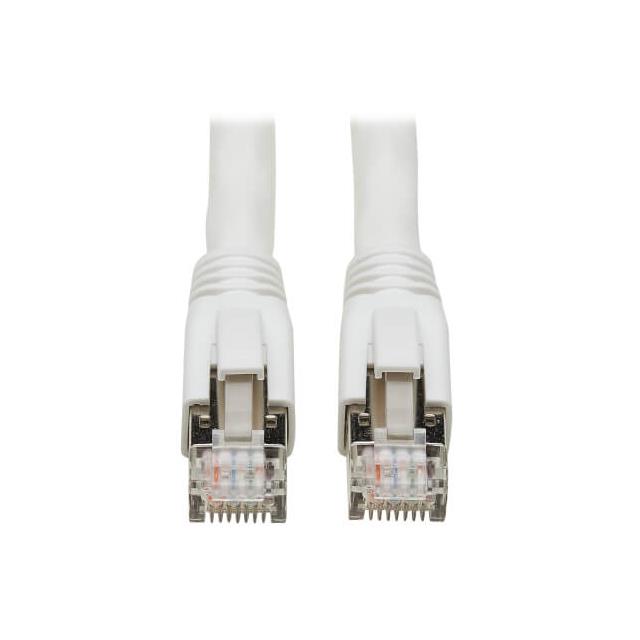 CAT8 ETHERNET CABLE 40G SNAGLESS【N272-F12-WH】