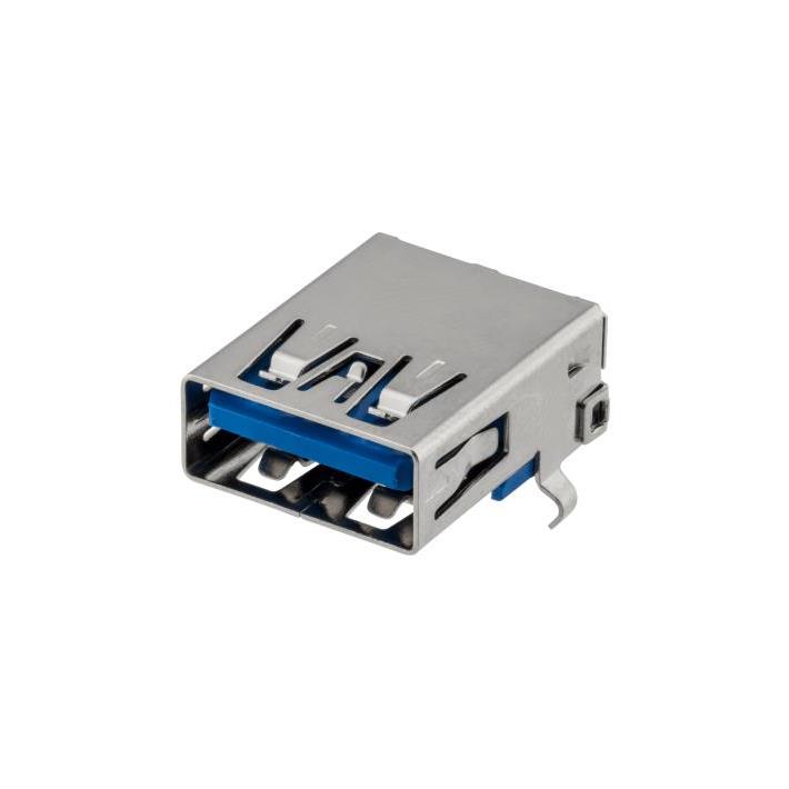【LUB-3005-BE-001-J-29】CONN USB 3.2 GEN 1 TYPE-A DIP
